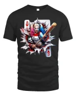 Product - black t-shirt on white background