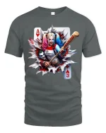 Product - gray t-shirt on white background