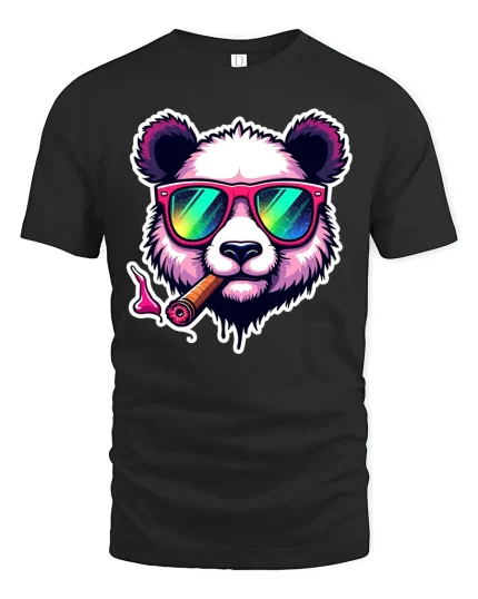 Product - black t-shirt on white background