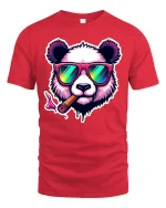 Product - red t-shirt on white background