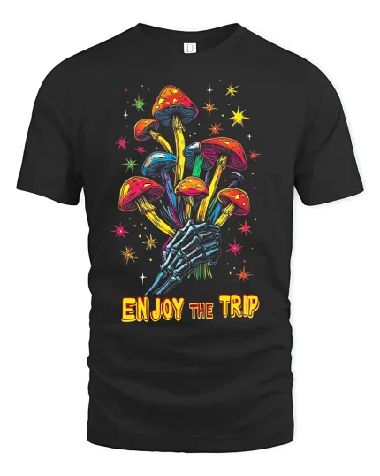 Cute Owl Reading Books Cozy Learning Art Graphic Tshirt - black t-shirt on white background