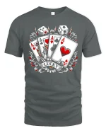 Majestic Eagle Mountain Sunrise Nature Art Graphic Tshirt - gray t-shirt on white background