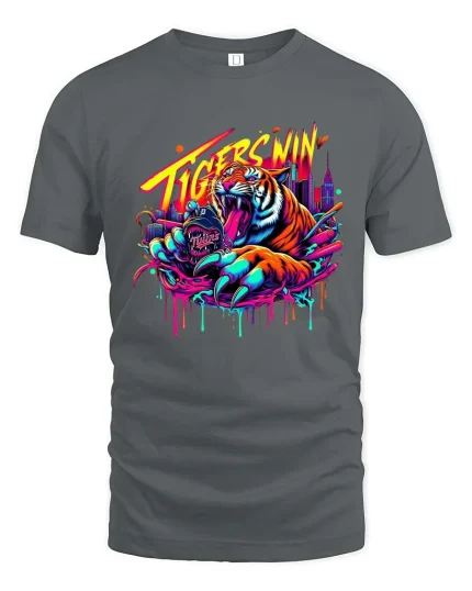 Product - gray t-shirt on white background