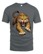 Majestic Mountain Nature T Shirt Scenic Landscape Graphic Tee - gray t-shirt on white background