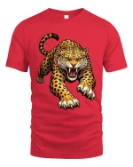 Majestic Mountain Nature T Shirt Scenic Landscape Graphic Tee - red t-shirt on white background