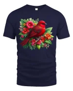 Motivational Fitness Collage Graphic Tee Workout Lifestyle Tshirt - navy t-shirt on white background