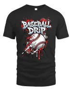 Funny Crazy Duck Cartoon Exploded Style Graphic T Shirt Tee - black t-shirt on white background