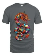 Capacity Overload Funny Rainbow Graphic T Shirt Cute Mood - gray t-shirt on white background